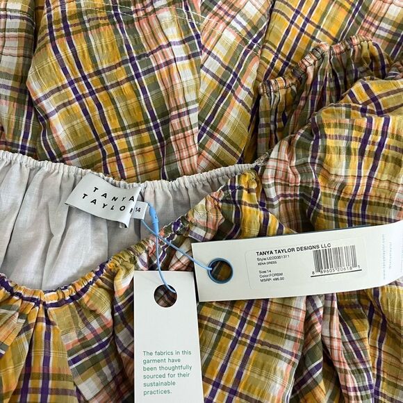 TANYA TAYLOR
Xena Plaid Mini Dress NWT Size 14 - Picture 3 of 14